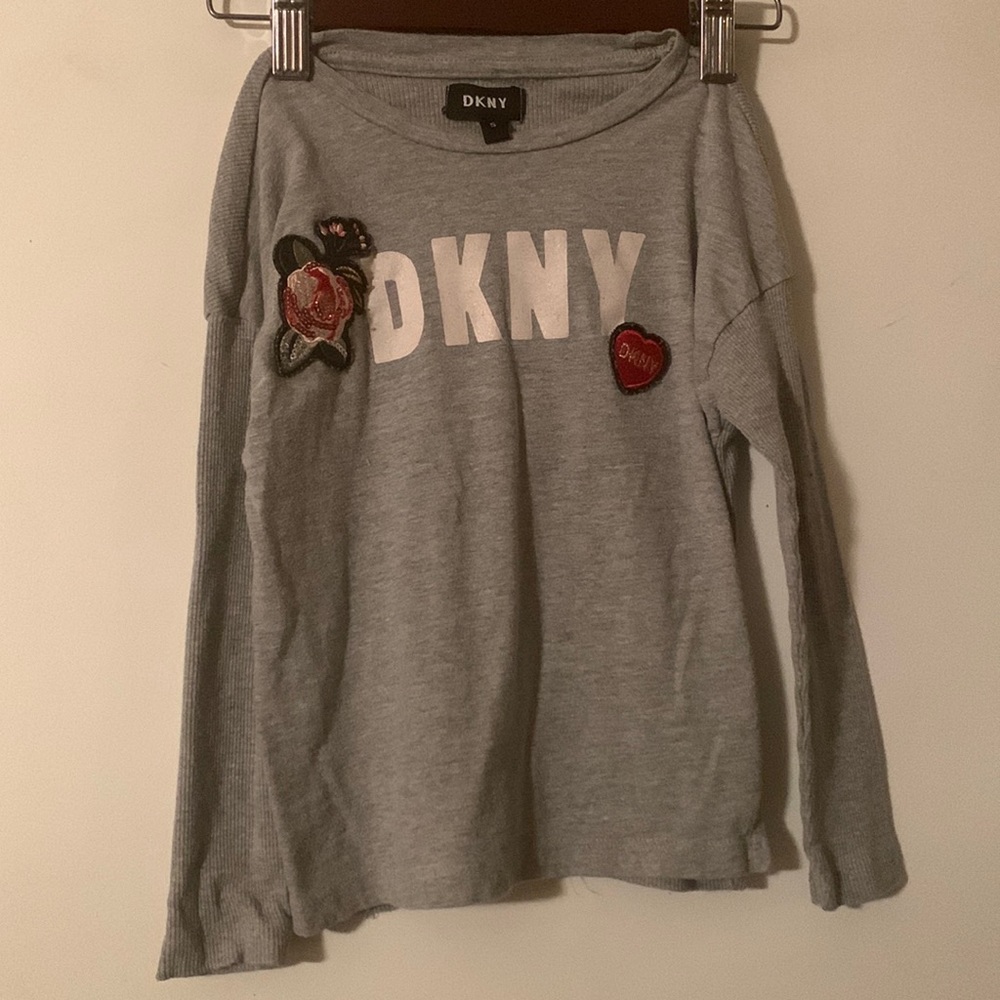 DKNY Grey L/S Top!